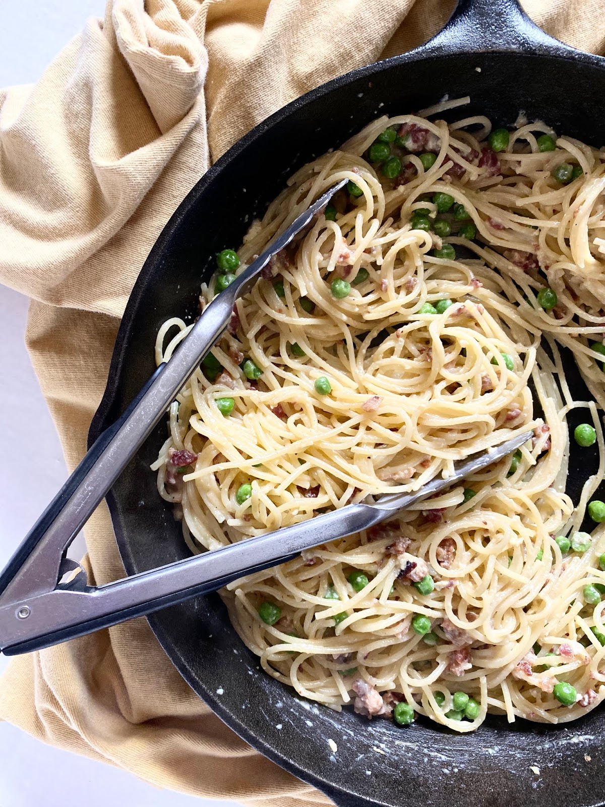 Classic Skillet Pasta Carbonara Ally's Sweet & Savory Eats