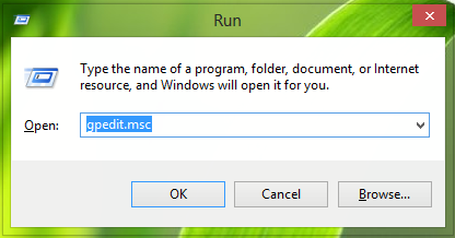 GPEDITは、Windows8.1で予約可能な帯域幅設定を構成および制限します