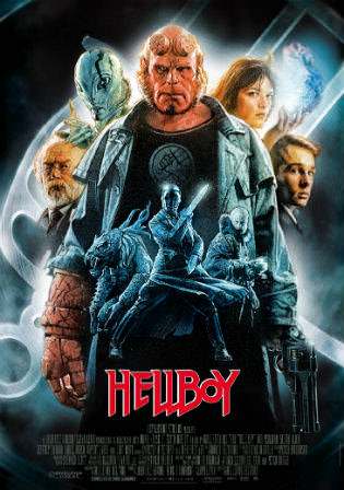Hellboy 2004 BRRip 400Mb Hindi Dual Audio 480p