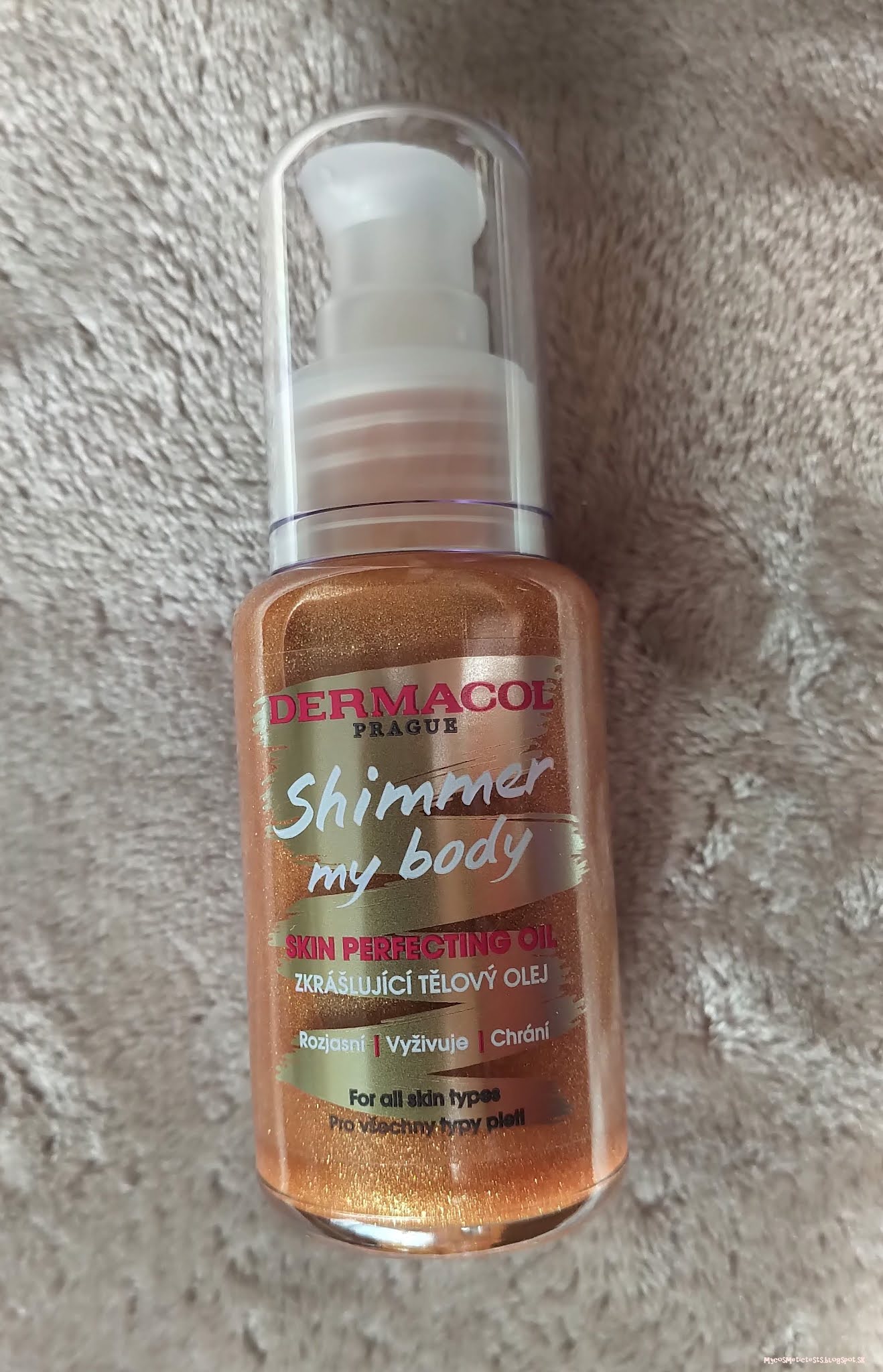 Shimmer My Body My Cosmetic Tests