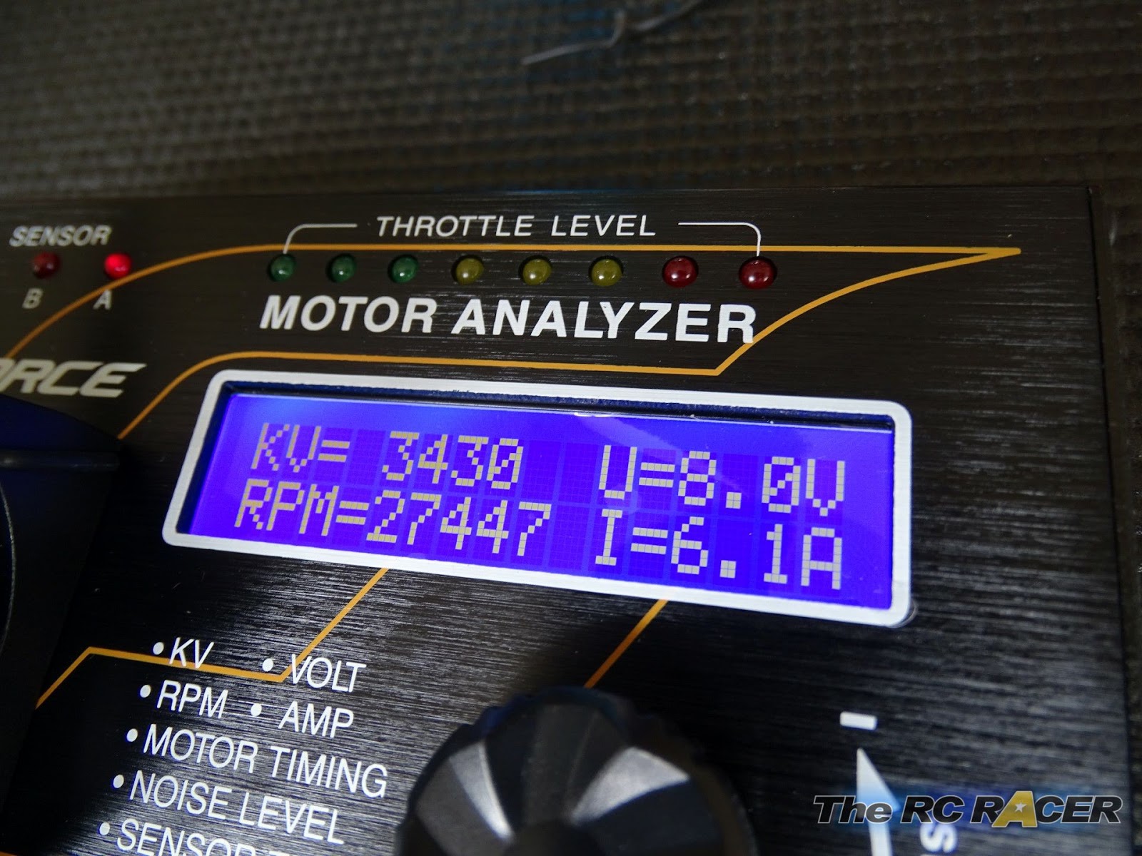 G Force Brushless Motor Analyzer Review and Tuning tips The RC Racer