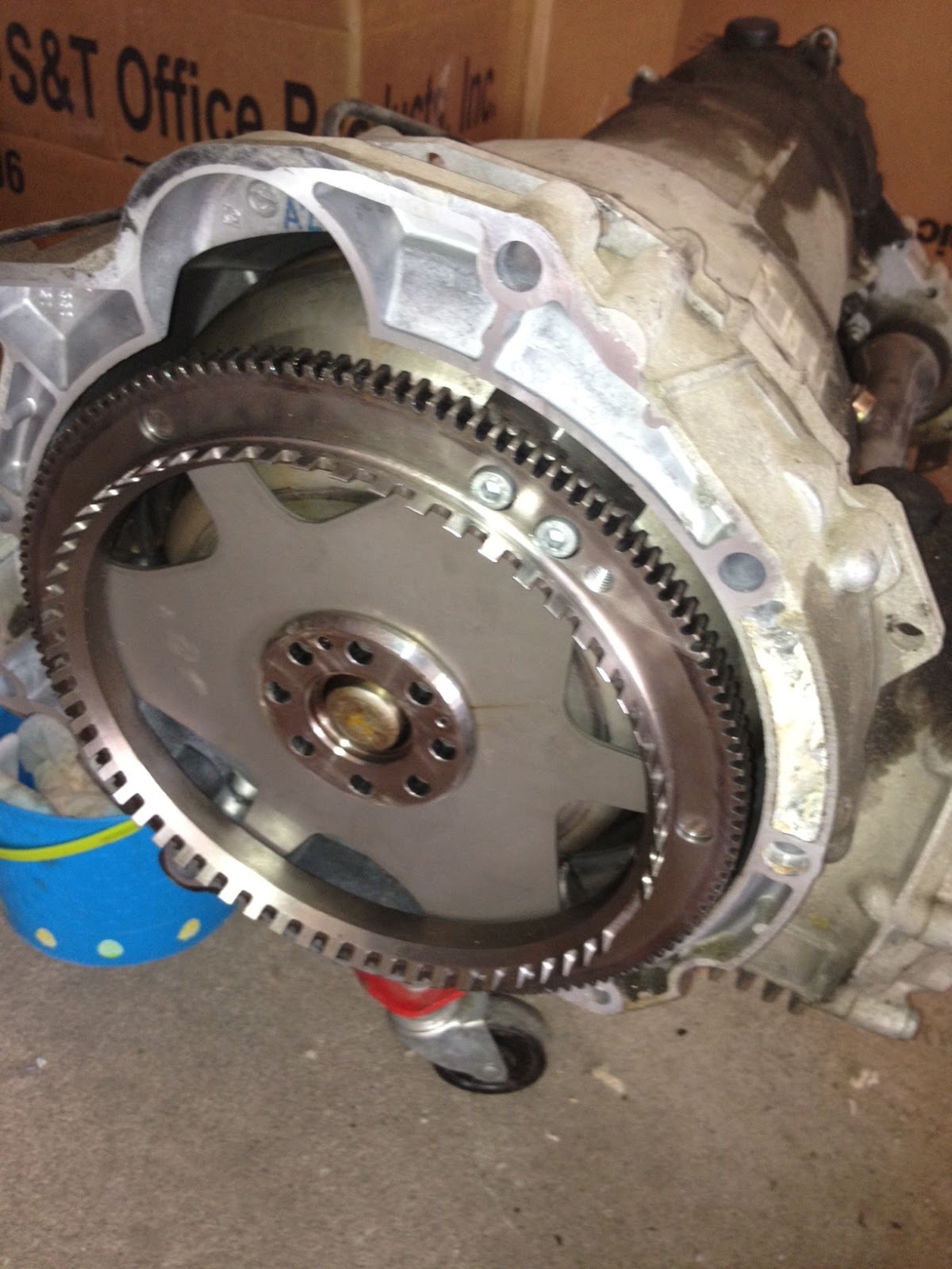 Kurt's Project: Torque converter successfully removed