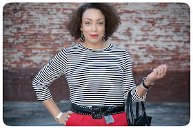 Sporty Chic Separates made from Mood Fabrics -- Erica B's DIY Style!