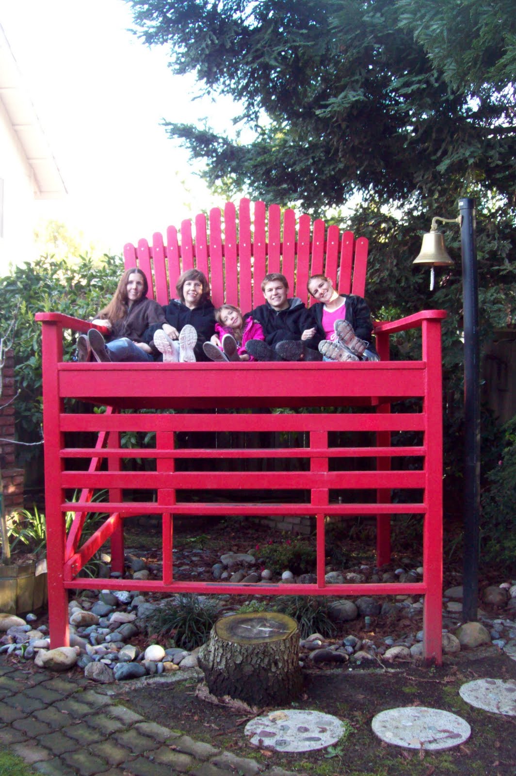 The Withers' The big red chair
