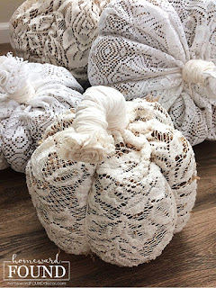 coastal style,beach style,decorating,diy decorating,summer,re-purposing,white,DIY,vintage style,boho style,neutrals,vintage,thrifted,fall,pumpkins,Sweet Sweater Pumpkins,fall decorating, pumpkin decor, decorating with pumpkins, diy pumpkins,lace pumpkins, crochet lace pumpkins,fall home decor,farmhouse decor.