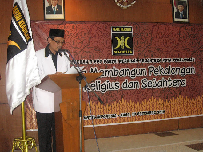 Sambutan Ketua DPW PKS Jateng : Drs.A.Fikri Faqih, MM