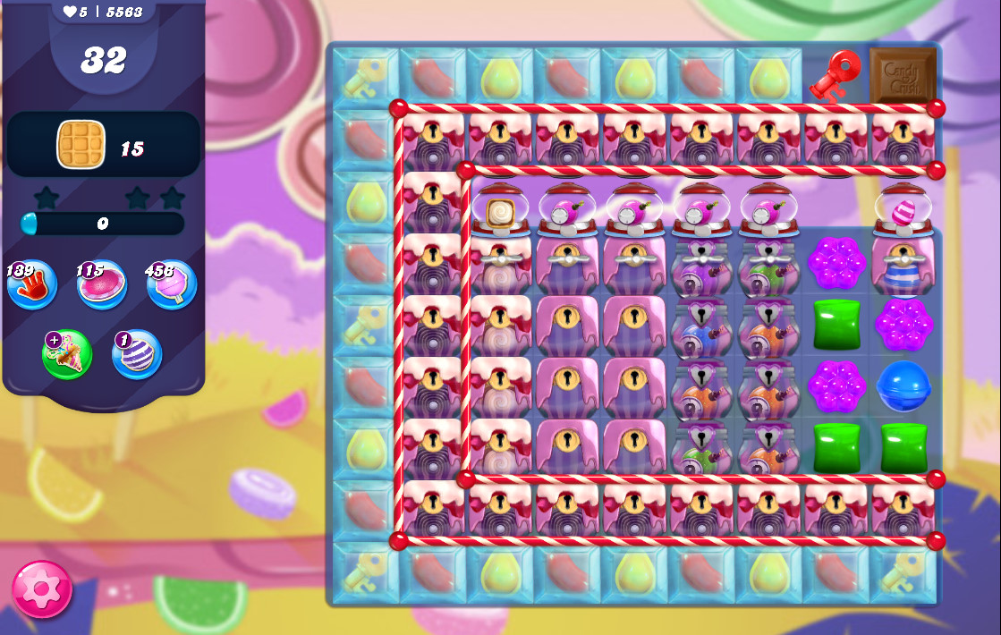 Candy Crush Saga level 5563