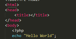 Engineer's Solution: How to use PHP in html.