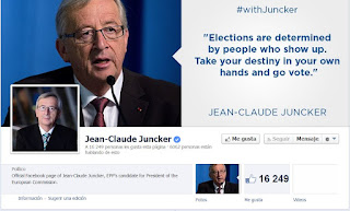 Perfil Twitter Juncker 2014