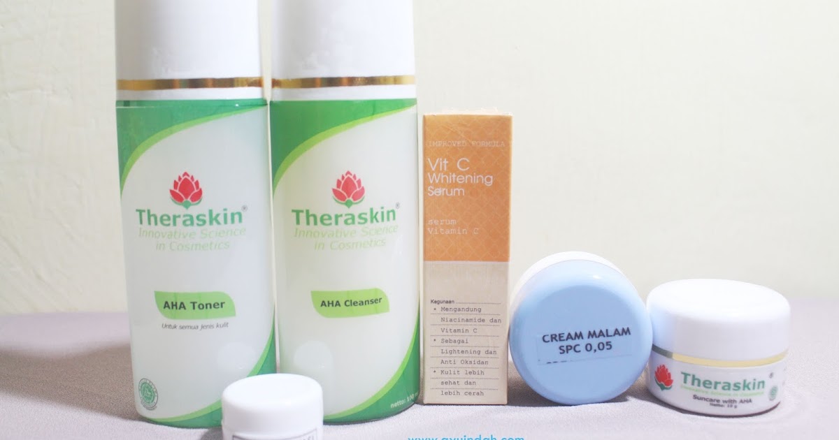 Ayu Indah Beauty Lifestyle Journal Theraskin With Aha Review