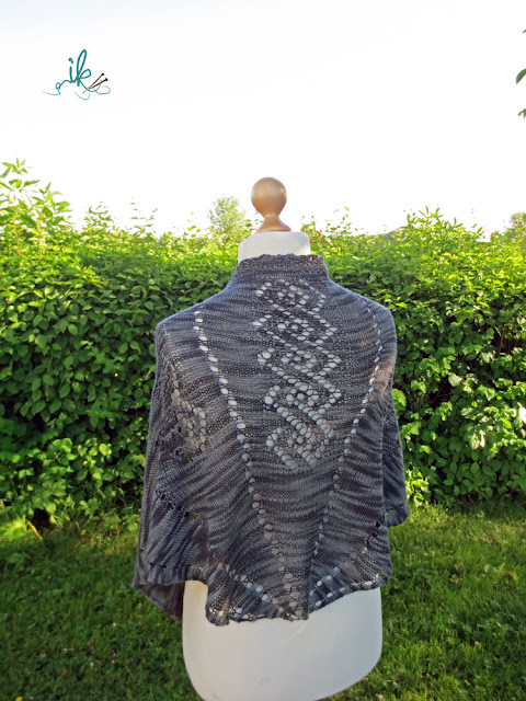 Grey Shawl stricken - Strickanleitung