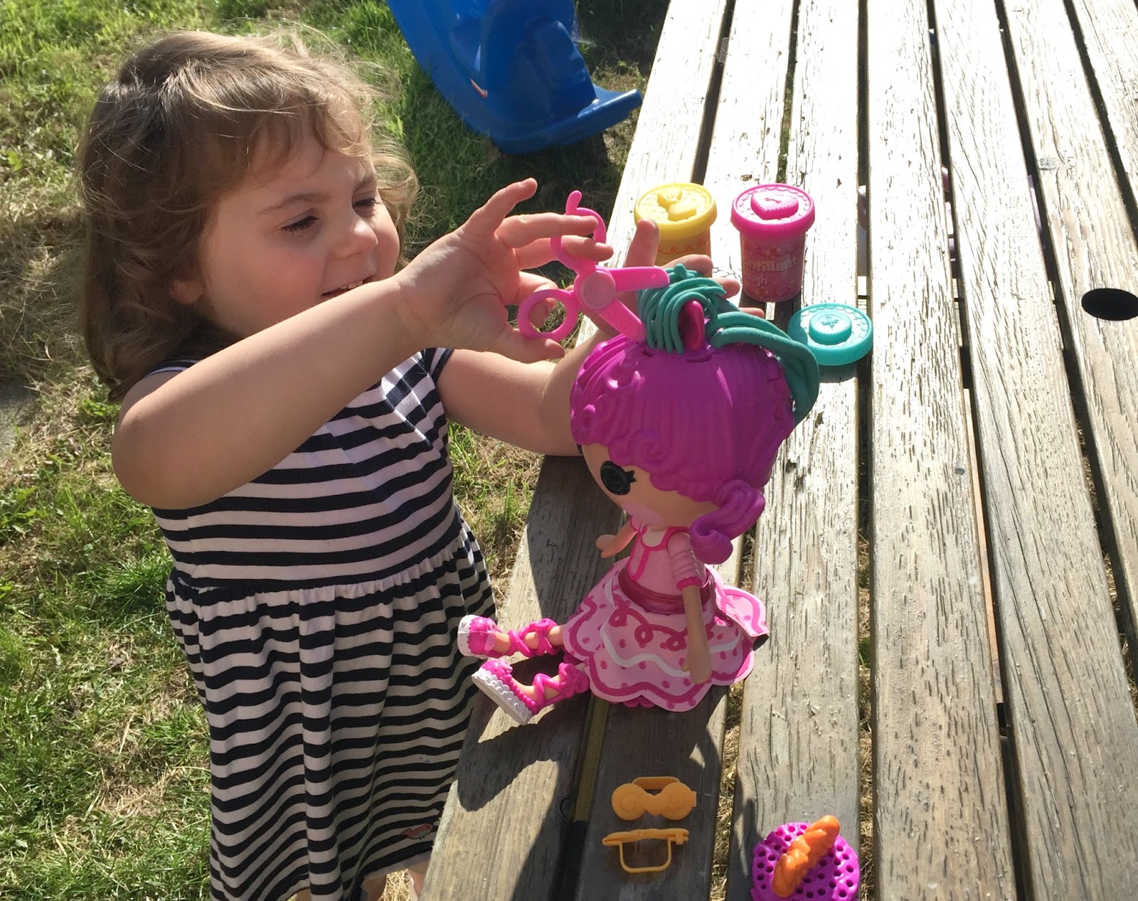 Lalaloopsy Play Doh Hair