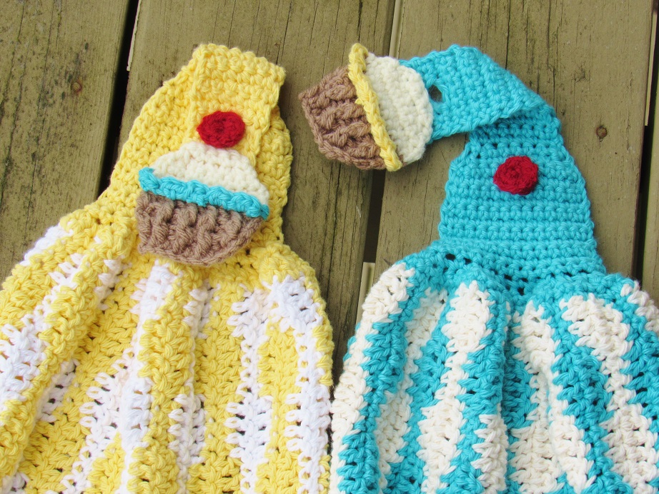 Crochet Dreamz: Cup Cake Kitchen Towel Crochet Pattern ...