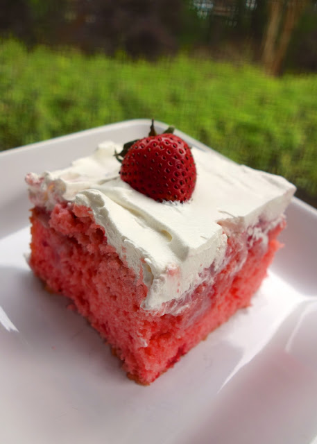 Strawberries and Cream Cake | Plain Chicken