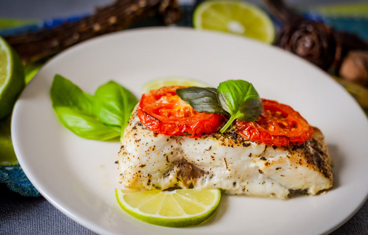 The Low Carb Diabetic: Italian Baked Cod Fillets