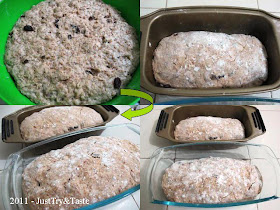 Resep Wheat Bran Bread - Roti Dari Wheat Bran JTT