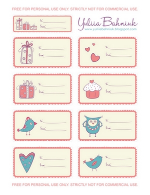 Index of /postpic/2015/11 Free Printable Gift Tags - Yuliia Bahniuk