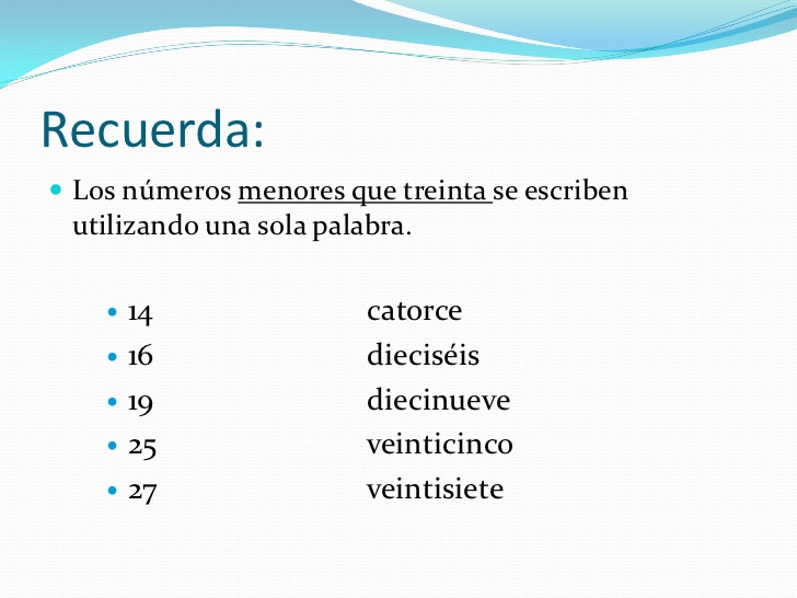 La clase de Arcicarmen ESCRIBIR NÚMEROS La clase de Arcicarmen ESCRIBIR NÚMEROS