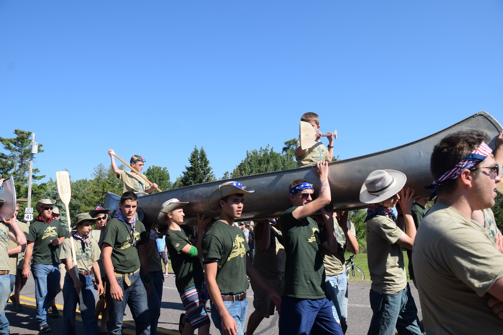 Retirement 2.0 Fourth of July Parade in Copper Harbor MI
