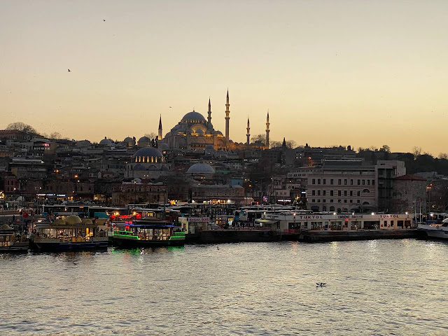 Стамбул - вид на исторический центр