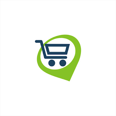 Online Shopping Logo free vector file download now