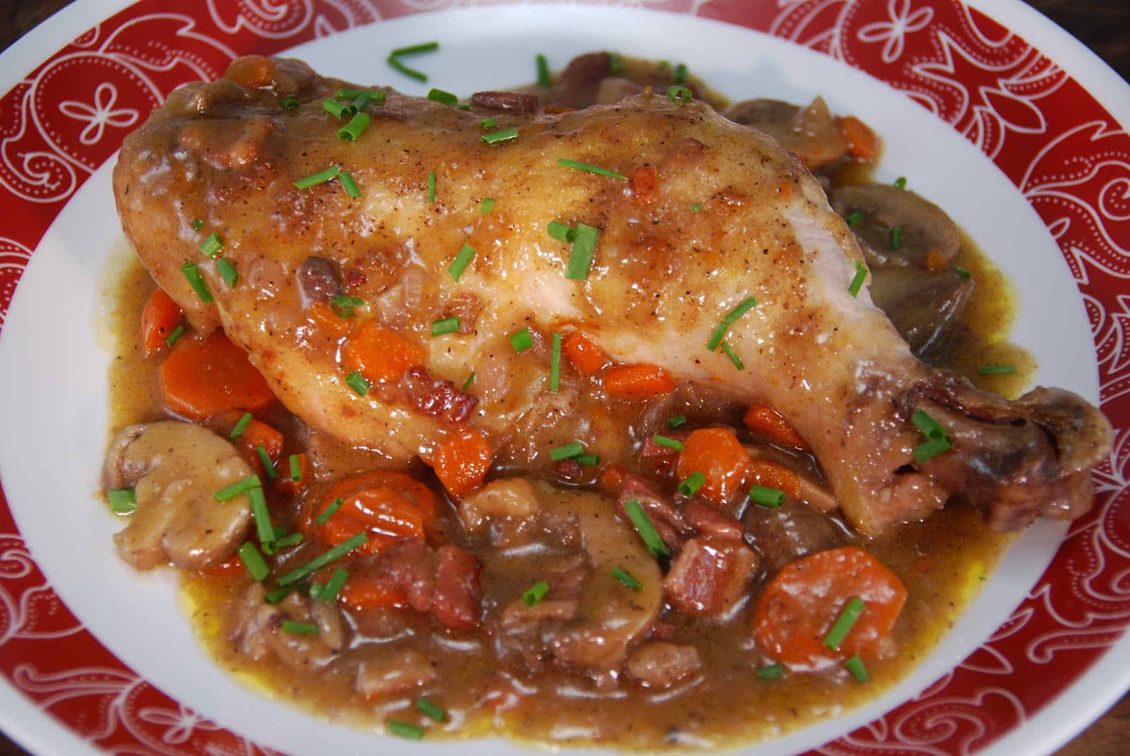 Paleo Rebel Red Wine Braised Chicken