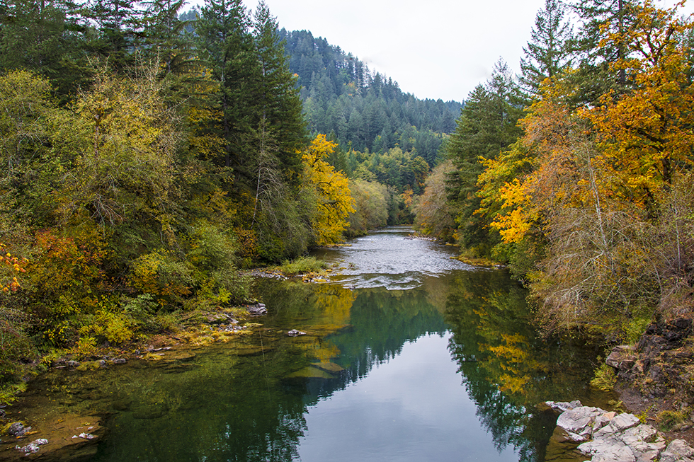Photographing Oregon Santiam River North Branch