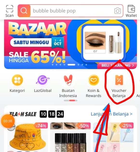 Cara Menggunakan Kode Voucher Lazada BAJUYULI Blog
