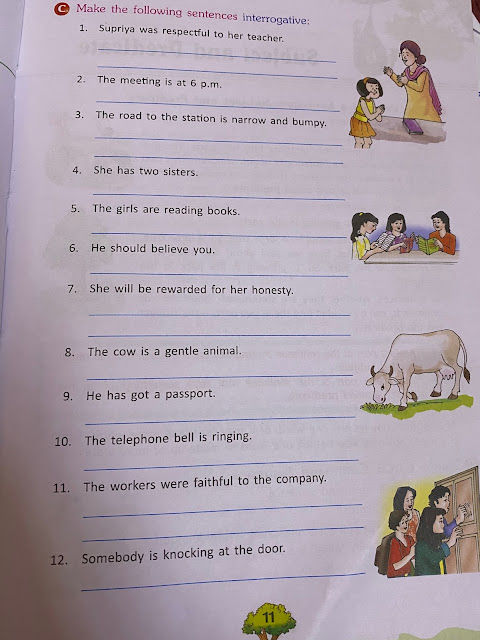 engclass4e: THE SENTENCE (PART 4) grammar lesson 1( contd)