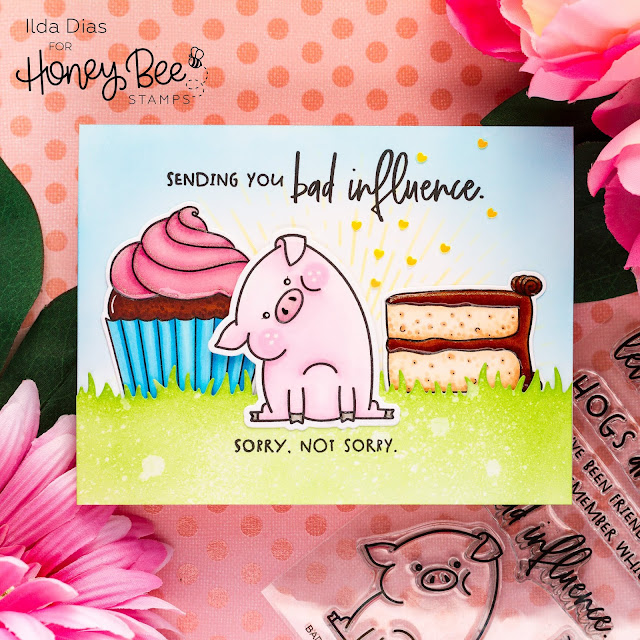 Bad Influence Birthday Card | Honey Bee Stamps