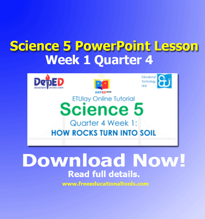 powerpoint presentation science 5 week 8
