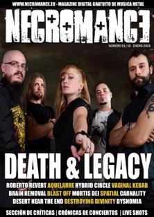 Necromance - Enero 2015 | CBR 96 dpi | Mensile | Musica | Metal | Recensioni
Spanish music magazine dedicated to extreme music (Death, Black, Doom, Grind, Thrash, Gothic...)