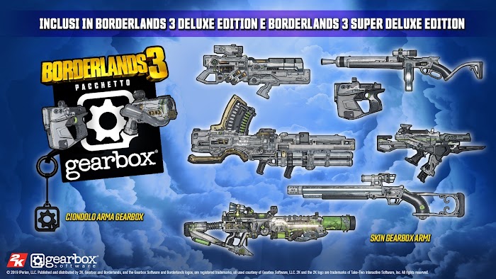 邊緣禁地 3 (Borderlands 3) 豪華版皮膚圖鑑分享一覽