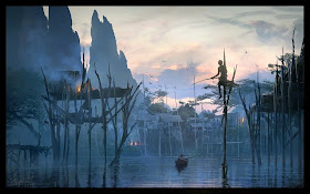 08-fishermen-Raphael-Lacoste-Matte-Paintings-and-Concept-Worlds
