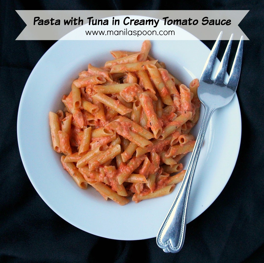 A little spicy, creamy and loaded with flavor is this easy pasta dish for weeknight family dinner - Pasta with Tuna in Creamy Tomato Sauce #pasta #tuna #tunapasta #tomato #sauce A little spicy, creamy and loaded with flavor is this easy pasta dish for weeknight family dinner - Pasta with Tuna in Creamy Tomato Sauce #pasta #tuna #tunapasta #tomato #sauce