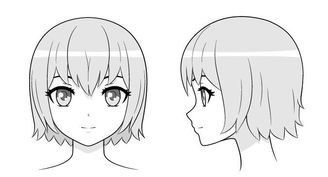 Cara Menggambar Anime Dari Samping AR Production