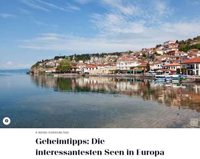 Ohridsee ist der Top Geheimtipp 'interessanteste Seen Europas' von NZZ