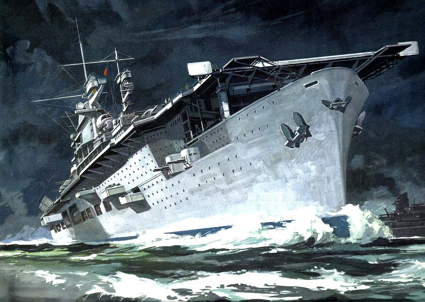 My Daily Kona Graf Zeppelin, the only carrier that the Nazi's had.