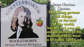 Isaac Newton Quotes. This Being governs all things, not as the soul of the world, but as Lord over all; and on account of his dominion he is wont to be called Lord God.