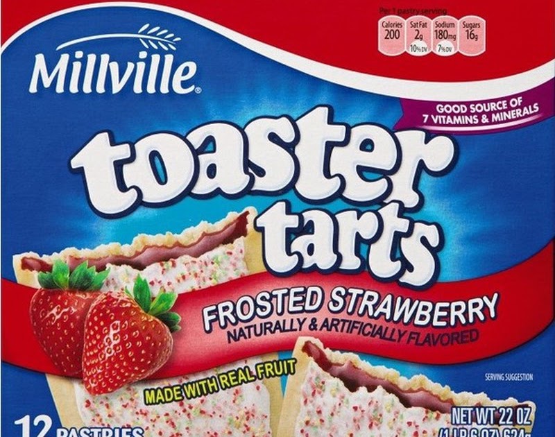 Millville Frosted Strawberry Toaster Tarts (Aldi)