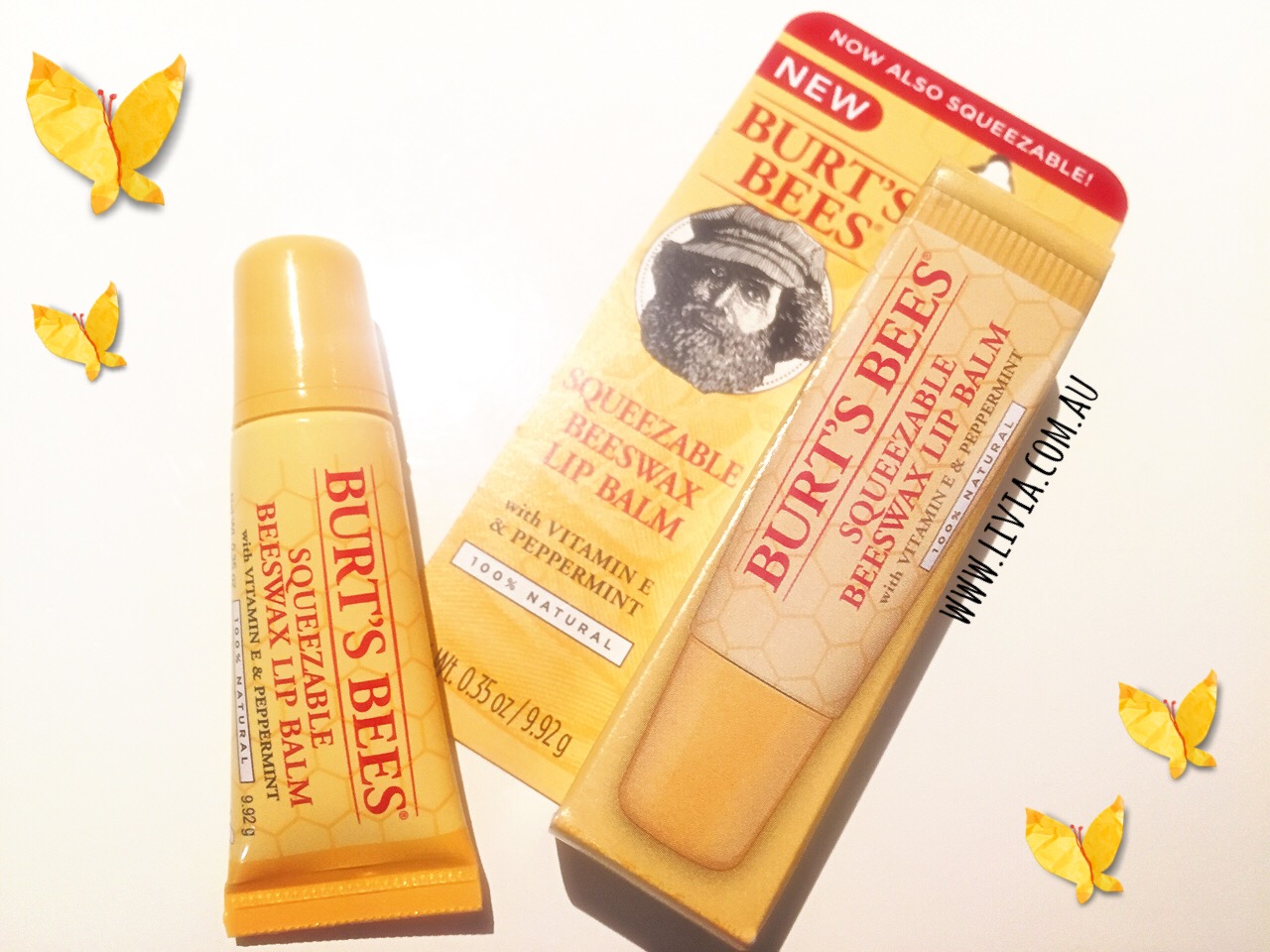 Burt's Bees Squeezable Beeswax Lip Balm