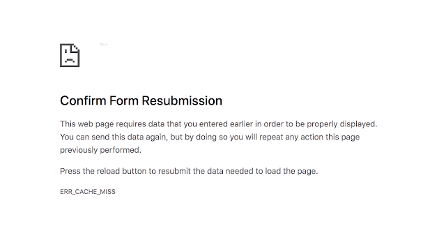 Cara Mengatasi Error "err_cache_miss" di Chrome Cara Mengatasi Error "err_cache_miss" di Chrome