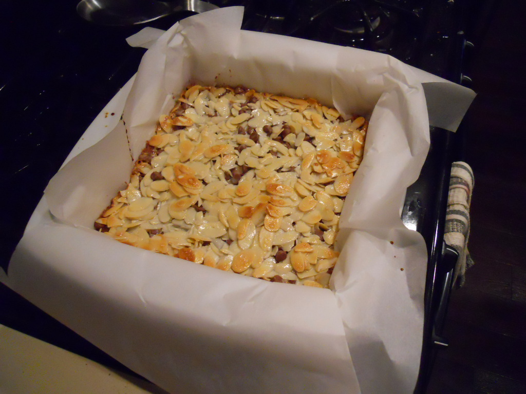 Joie Patisserie Chocolate Almond Toffee Bars