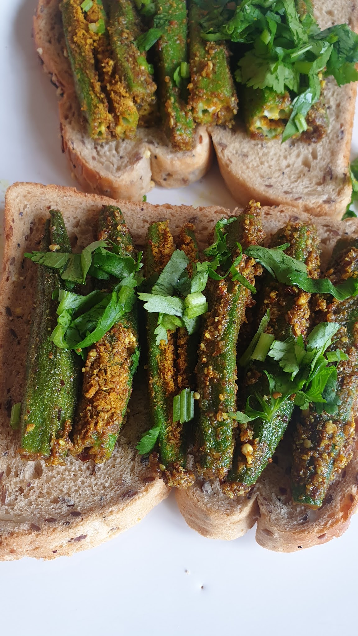 bharela bhinda recipe bharela bhinda
