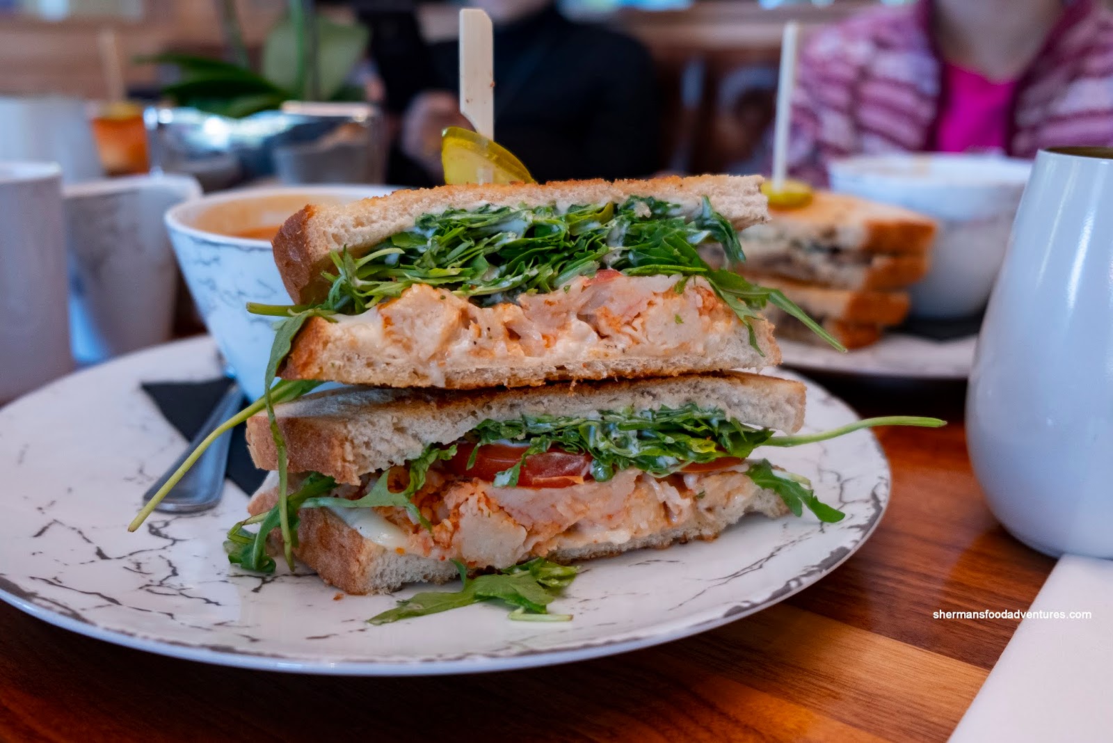 Sherman's Food Adventures Burnaby Mountain Clubhouse Lunch
