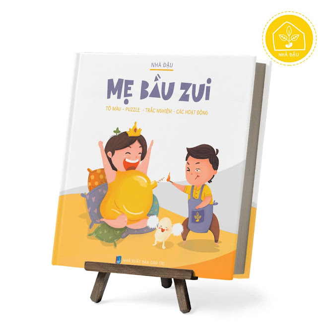 [A116] Mẹ Bầu Zui: Sách thai giáo giúp Mẹ thư giãn, con phát triển tốt