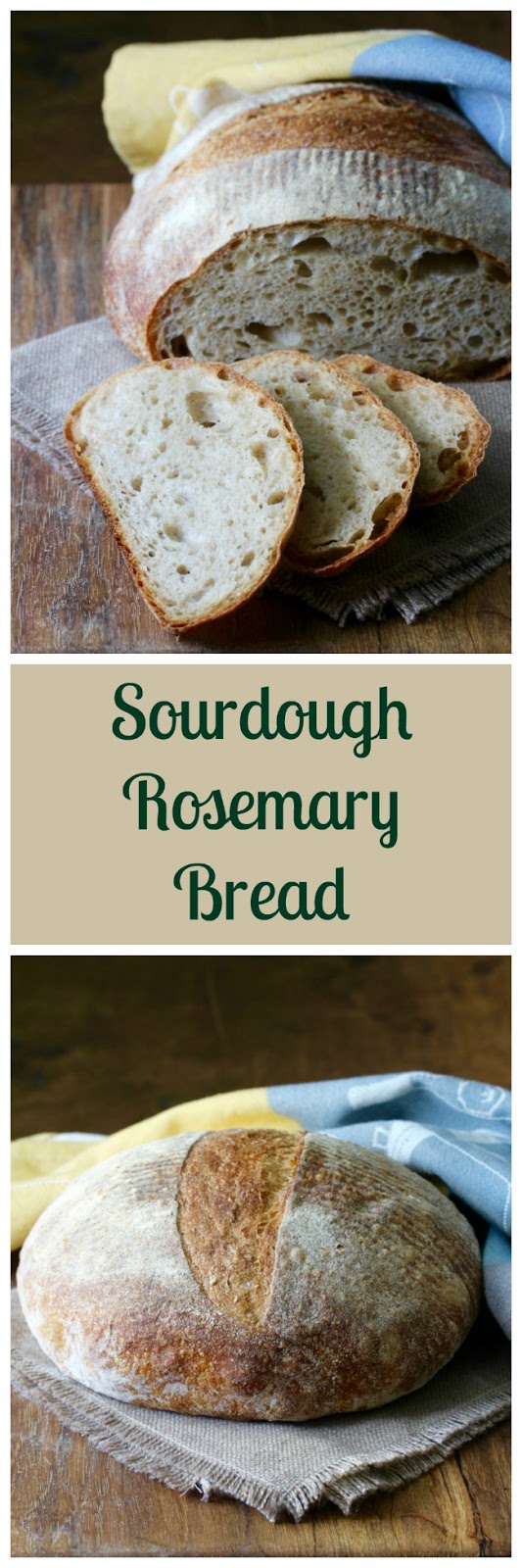 Pain au Romarin Sourdough Rosemary Bread Karen's Kitchen Stories