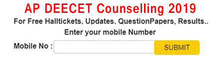 AP DEECET Counselling 2019