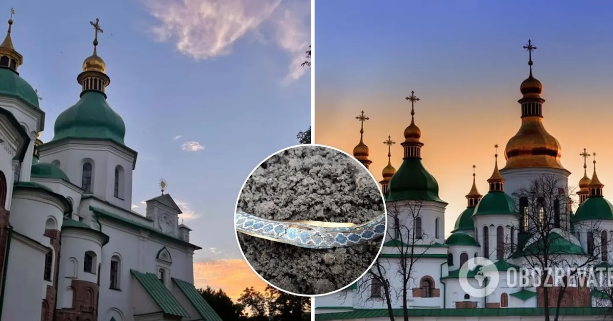 Софийский собор в Киеве зимой