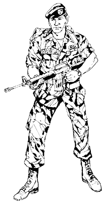 Military Coloring Sheets on Military Army Coloring Pages